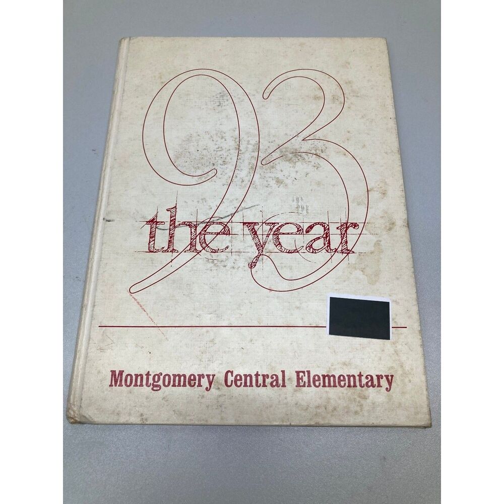 1993 Montgomery Central Elementary Yearbook Cunningham TN School Memories